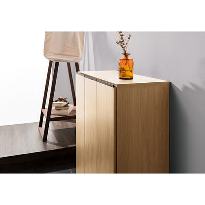 【国産 完成品 大川家具】 シューズボックス 幅75cm 高さ96cm 奥行き35cm SCHALKE75 ロータイプ 消臭/脱臭機能付き シャルケ75(代引不可)