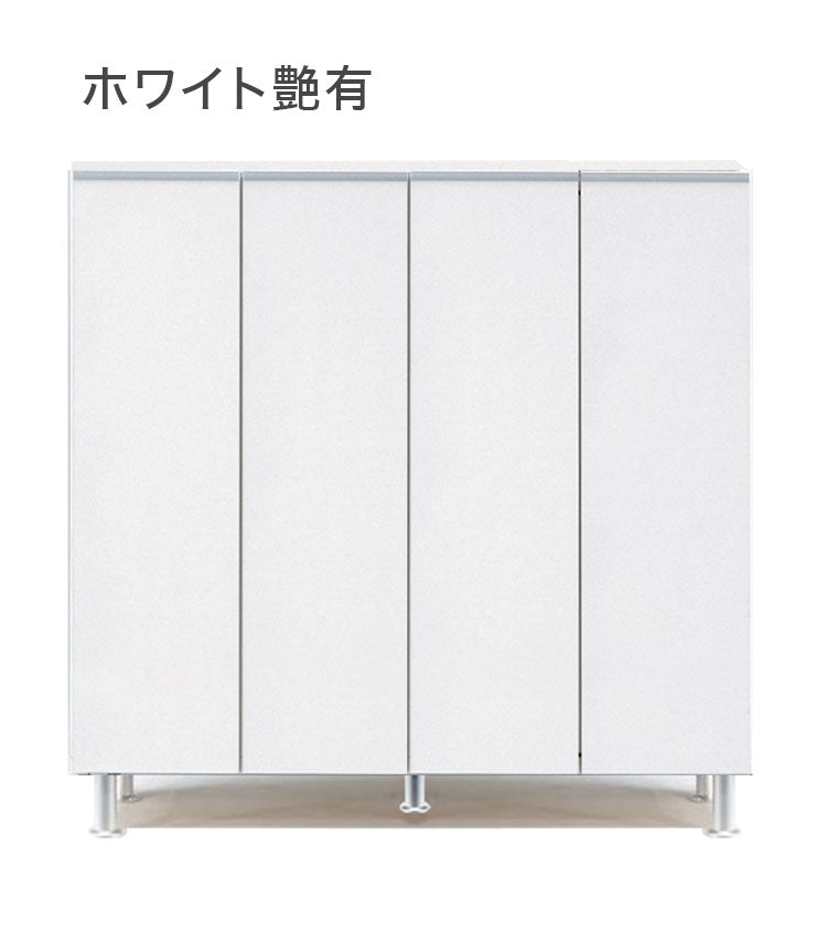 シューズボックス ロータイプ 幅100cm 【国産 大川家具 完成品】 シューズラック 靴収納 靴箱 完成品 下駄箱 玄関収納 シューズラック ラック 収納家具 玄関 シューズBOX 日本製(代引不可)