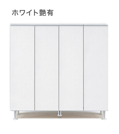 シューズボックス ロータイプ 幅100cm 【国産 大川家具 完成品】 シューズラック 靴収納 靴箱 完成品 下駄箱 玄関収納 シューズラック ラック 収納家具 玄関 シューズBOX 日本製(代引不可)