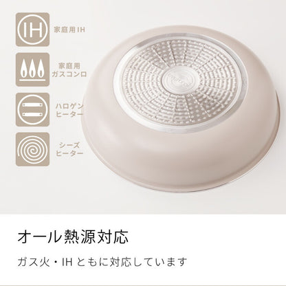 限定デザイン evercook エバークック ガス IH対応 フライパン 玉子焼き 20cm 26cm 28cm 深型 18cm ポット フライパン3点セット 着脱式6点セットウォームグレー 500日保証