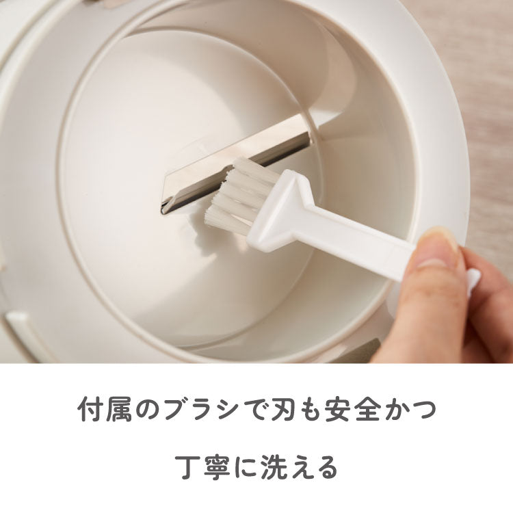 手動ふわふわとろ雪かき氷器 製氷カップ2個付き レシピ付き 手動 手回し とろ雪 かき氷器 かき氷機 氷かき器 ライトグレー IS-TY-B5GY ドウシシャ DOSHISHA
