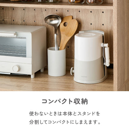 手動ふわふわとろ雪かき氷器 製氷カップ2個付き レシピ付き 手動 手回し とろ雪 かき氷器 かき氷機 氷かき器 ライトグレー IS-TY-B5GY ドウシシャ DOSHISHA