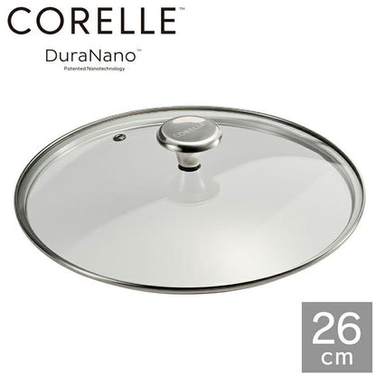 CORELLE コレール ガラスふた 26cm フタ単品 ガラス蓋 フタ ふた 蓋 CGL26ST ドウシシャ DOSHISHA