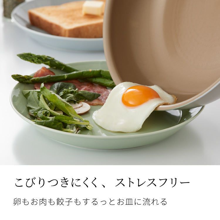 限定デザイン evercook エバークック 玉子焼きフライパン IH対応 ガス火OK 500日保証 軽量モデル 新型 ウォームグレー 取っ手付き pfoaフリー お手入れ簡単 軽い 焦げ付かない【送料無料】
