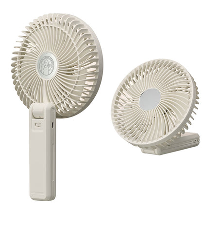 ゴリラの扇風機 デカすぎるハンディファン 扇風機 大風量 強風 静音 ハンディファン USB充電 Type-C 卓上 携帯 2way 折りたたみ ミラー付き 熱中症対策 通勤 通学 GRF-2601B ドウシシャ DOSHISHA
