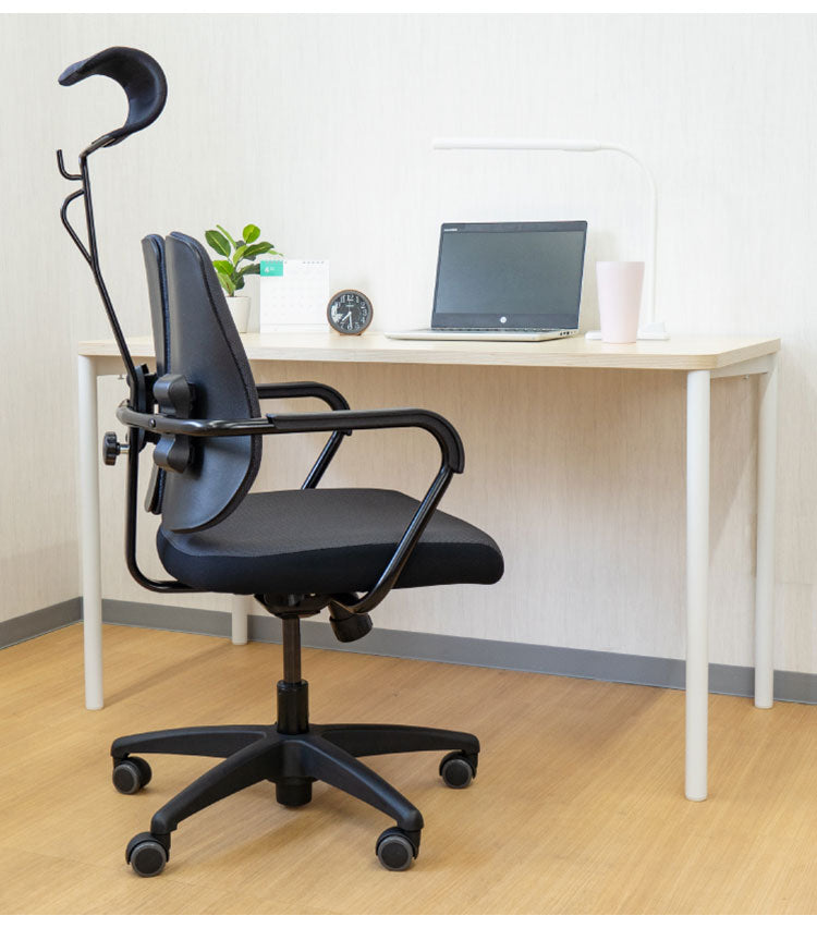 デュオレスト DUOREST ヘッドレスト リクライニング 座面昇降 ロッキング フック付き チェア 椅子 オフィスチェア パソコンチェア リモートワーク 在宅 ゲーム インテリア おしゃれ コンパクト いす(代引不可)