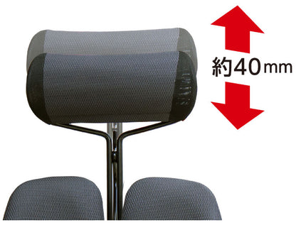 デュオレスト DUOREST ヘッドレスト リクライニング 座面昇降 ロッキング フック付き チェア 椅子 オフィスチェア パソコンチェア リモートワーク 在宅 ゲーム インテリア おしゃれ コンパクト いす(代引不可)