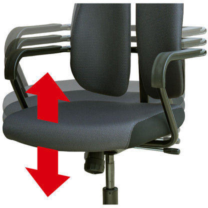 デュオレスト DUOREST ヘッドレスト リクライニング 座面昇降 ロッキング フック付き チェア 椅子 オフィスチェア パソコンチェア リモートワーク 在宅 ゲーム インテリア おしゃれ コンパクト いす(代引不可)