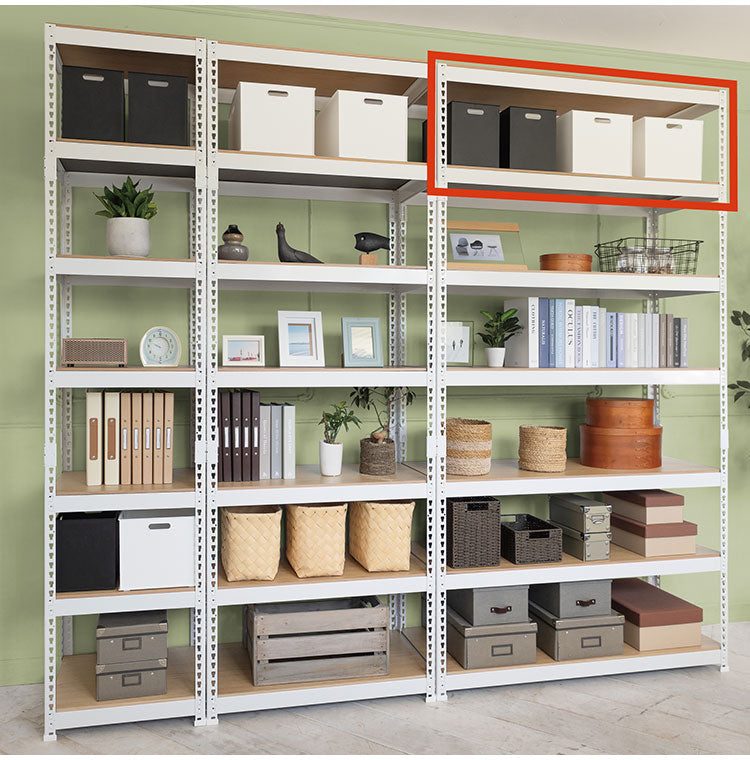 高さ45cm 追加2段セット 幅121cm ドリームウェア メタル&ウッドラック H45cm 追加2段セット 幅121cm 1セット MK-422NWH MK-422NBK 単品(代引不可)