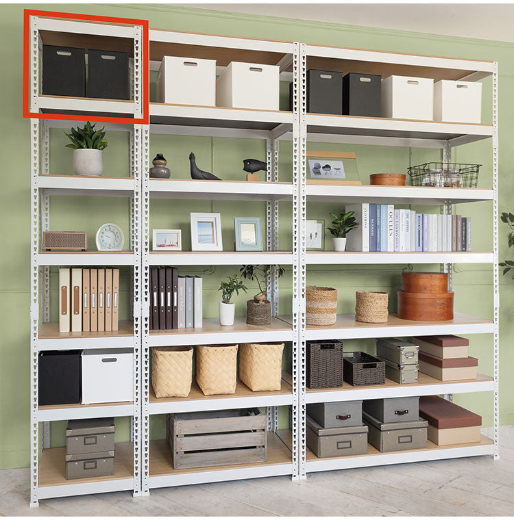 高さ45cm 追加2段セット 幅51cm ドリームウェア メタル&ウッドラック H45cm 追加2段セット 幅51cm 1セット MK-452NWH MK-452NBK 単品(代引不可)