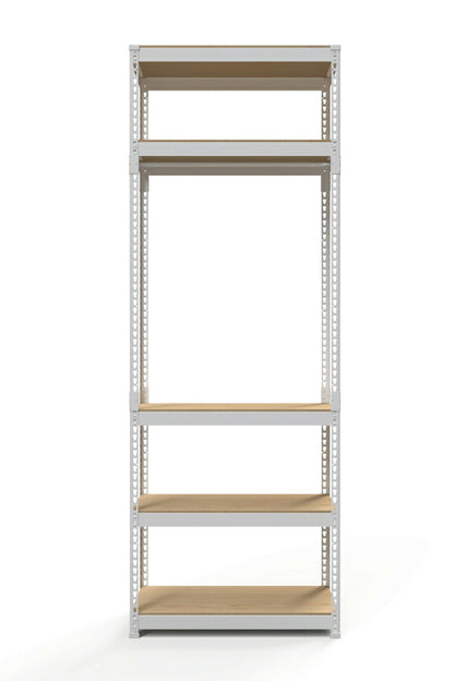 高さ45cm 追加2段セット 幅81cm ドリームウェア メタル&ウッドラック H45cm 追加2段セット 幅81cm 1セット MK-482NWH MK-482NBK 単品(代引不可)