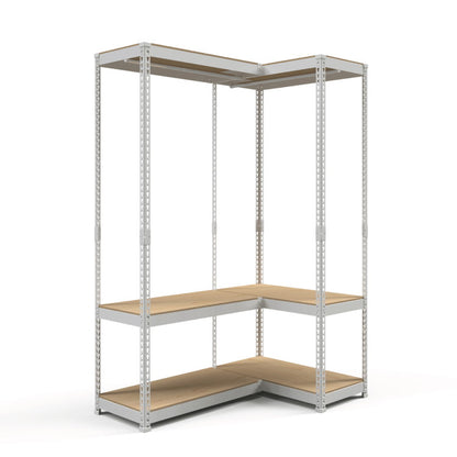 コーナー連結 ハンガー3段 幅81cm ドリームウェア メタル&ウッドラック専用 コーナー連結ハンガー3段 幅81cm MK-C83HWH MK-C83HBK 組立用ハンマー付(代引不可)