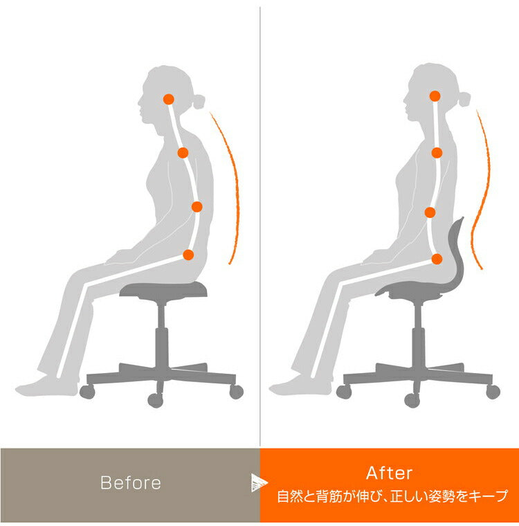 骨盤サポートチェア ガス昇降タイプ My Comfy 姿勢サポートチェア 椅子 座椅子 クッション サポートチェア 骨盤 ガス昇降圧タイプ 高さ調節 高さ調整 イス いす 姿勢 キャスター付き(代引不可)