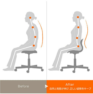 骨盤サポートチェア ガス昇降タイプ My Comfy 姿勢サポートチェア 椅子 座椅子 クッション サポートチェア 骨盤 ガス昇降圧タイプ 高さ調節 高さ調整 イス いす 姿勢 キャスター付き(代引不可)
