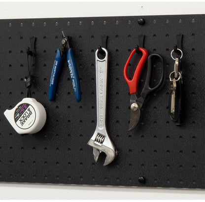 スパンチングボード 幅60×高さ30cm フック付き 有孔ボード 穴あきボード フック パンチングボード マグネットボード DIY 壁のDIY スチール製 収納 シンプル 省スペース コンパクト 壁(代引不可)