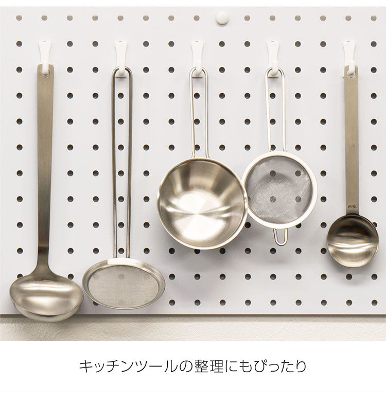 スパンチングボード 幅30×高さ30cm フック付き 有孔ボード 穴あきボード フック パンチングボード マグネットボード DIY 壁のDIY スチール製 収納 シンプル 省スペース コンパクト 壁(代引不可)