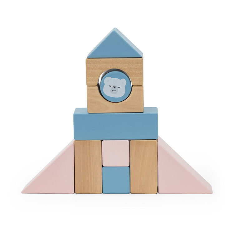 PolarB つみきワゴン 天然木 積み木 出産祝い ポーラービー ビーギフト クリスマスプレゼント つみき 子供 男の子 女の子 知育玩具 誕生日ギフト お祝い キッズ