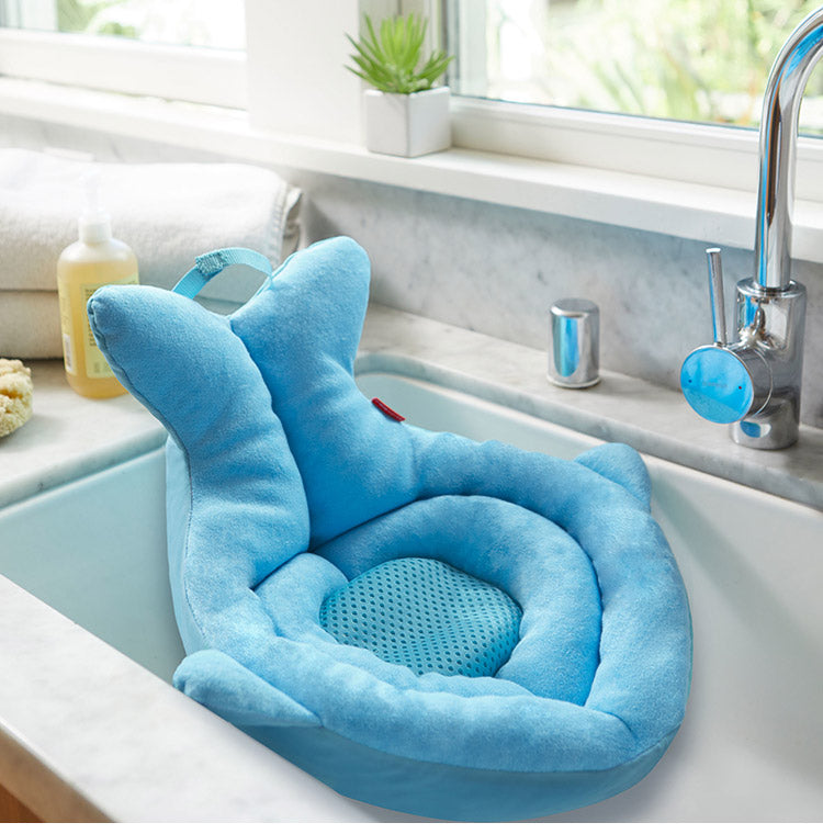 SKIP HOP ソフトシンクバス スキップホップ お風呂時間 お風呂 シンク 洗面台 ベビー 沐浴 赤ちゃん おふろ お風呂グッズ 入浴 沐浴グッズ ブルー 簡単入浴