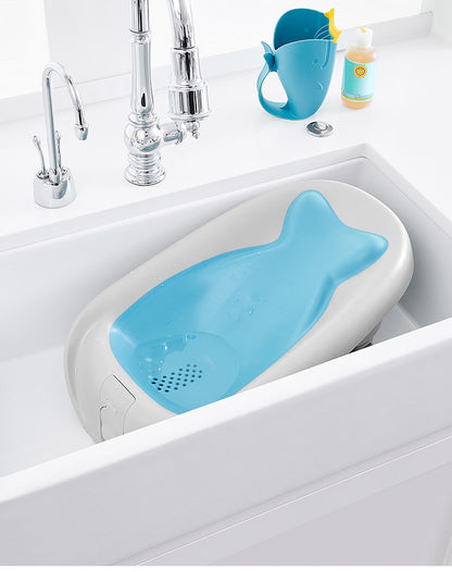 SKIP HOP ホエールべビーバスチェア スキップホップ お風呂時間 お風呂 シンク 洗面台 ベビー 赤ちゃん おふろ お風呂グッズ 入浴 沐浴グッズ コンパクト収納 お手入れ簡単 かわいい