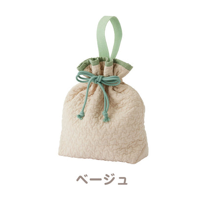 D BY DADWAY ヌビ 巾着バッグ 巾着 おむつポーチ 着替え ベビー ポーチ バッグ 軽量 かわいい ディーバイダッドウェイ DADWAY ダッドウェイ ハンドル付き