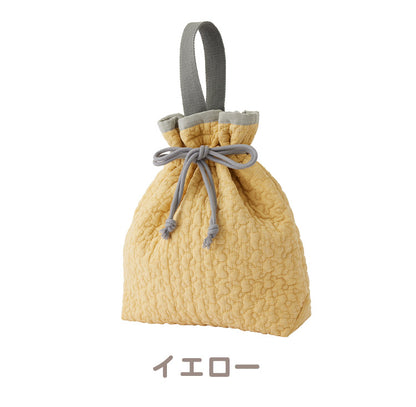 D BY DADWAY ヌビ 巾着バッグ 巾着 おむつポーチ 着替え ベビー ポーチ バッグ 軽量 かわいい ディーバイダッドウェイ DADWAY ダッドウェイ ハンドル付き