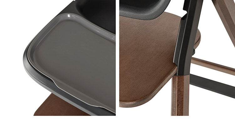 【正規取扱店】【2年保証】 Ergobaby evolve ハイチェア ベビーチェア チェアー いす 椅子 イス ハイチェアー ダイニングチェア ベビーハイチェア ダークウッド ナチュラルウッド ブラック ホワイト