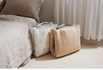 D BY DADWAY お昼寝マット ドリーミングスター 80×125cm 通気性 肌ざわり 折りたたみ 持ち運び 便利 リバーシブル ディーバイダッドウェイ 洗える かわいい お昼寝布団 プレゼント 出産祝い