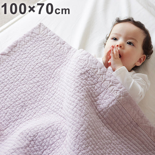 D BY DADWAY イブル キルティングマット モーヴピンク Mサイズ 100×70cm オールシーズン 手洗い洗濯 衛生的 かわいい やさしい ベビー 赤ちゃん 出産祝い プレゼント