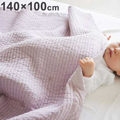 D BY DADWAY イブル キルティングマット モーヴピンク Lサイズ 140×100cm オールシーズン 手洗い洗濯 衛生的 かわいい やさしい ベビー 赤ちゃん 出産祝い プレゼント