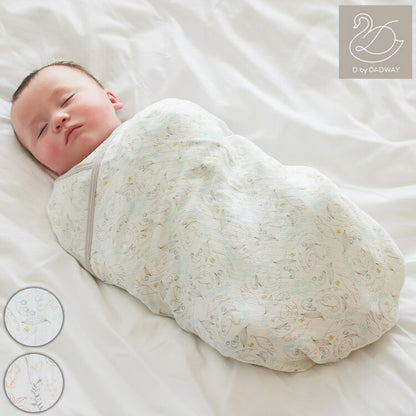 【日本製】D BY DADWAY ガーゼおくるみ ガーゼ おくるみ かわいい ベビー ふわふわ 出産祝い 乳児 プレゼント 新生児 乳幼児 大きいサイズ ディーバイダッドウェイ