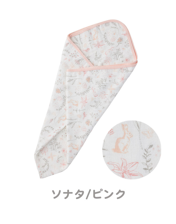 【日本製】D BY DADWAY ガーゼおくるみ ガーゼ おくるみ かわいい ベビー ふわふわ 出産祝い 乳児 プレゼント 新生児 乳幼児 大きいサイズ ディーバイダッドウェイ