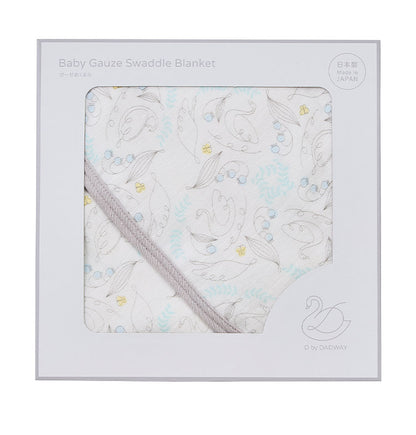 【日本製】D BY DADWAY ガーゼおくるみ ガーゼ おくるみ かわいい ベビー ふわふわ 出産祝い 乳児 プレゼント 新生児 乳幼児 大きいサイズ ディーバイダッドウェイ