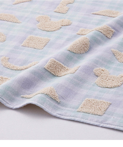 KIDEAタオル エラブ フード付きバスタオル Disney ディズニー オーガニックコットン キャラクター バスタオル かわいい タオル ギフト フード付き オーガニック