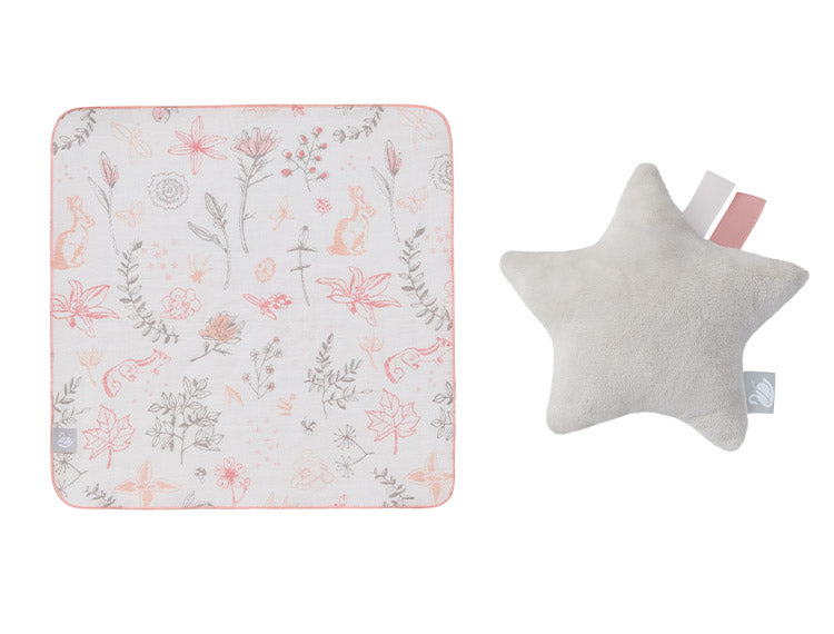 D BY DADWAY ギフトセットM ガーゼおくるみ ガーゼハンカチ スターラトル 3点セット 出産祝い プレゼント 子ども ベビー ベビー用品 ベビーギフトセット おもちゃ おくるみ ハンカチ ガーゼ