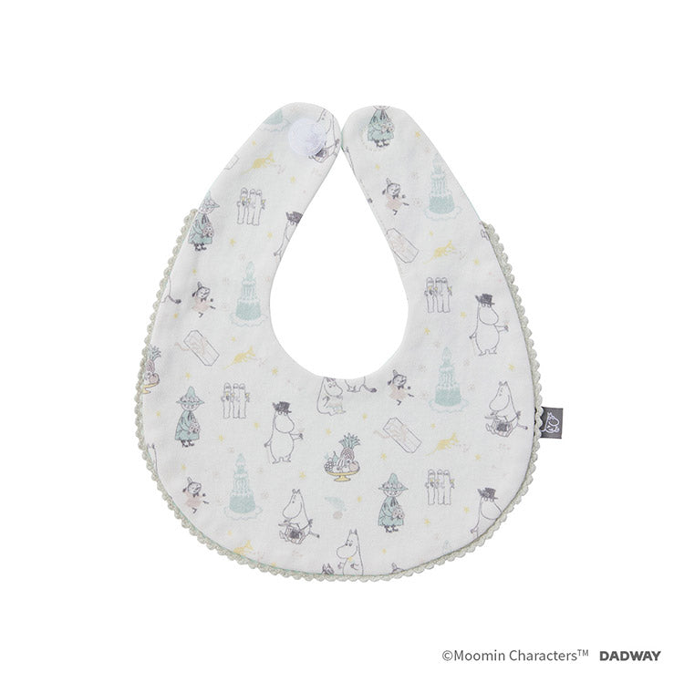 MOOMIN BABY ギフトセット M ニョロニョロ ムーミン ムーミンベビー スタイ ブルマ ガーゼハンカチ にぎにぎスティック 4点セット 出産祝い ギフト プレゼント ベビー用品 赤ちゃん かわいい