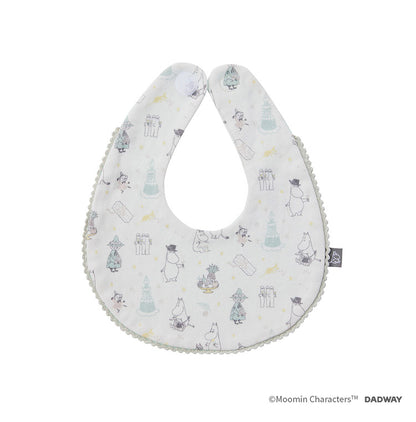 MOOMIN BABY ギフトセット M ニョロニョロ ムーミン ムーミンベビー スタイ ブルマ ガーゼハンカチ にぎにぎスティック 4点セット 出産祝い ギフト プレゼント ベビー用品 赤ちゃん かわいい