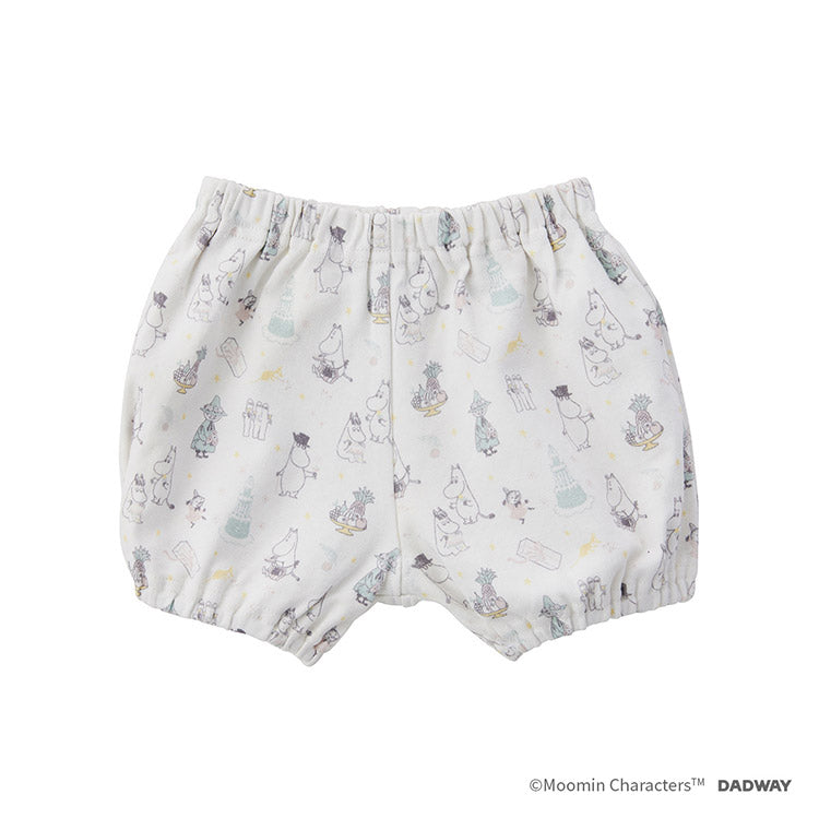 MOOMIN BABY ギフトセット M ニョロニョロ ムーミン ムーミンベビー スタイ ブルマ ガーゼハンカチ にぎにぎスティック 4点セット 出産祝い ギフト プレゼント ベビー用品 赤ちゃん かわいい