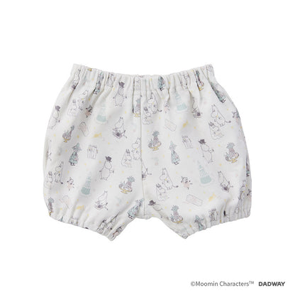 MOOMIN BABY ギフトセット M ニョロニョロ ムーミン ムーミンベビー スタイ ブルマ ガーゼハンカチ にぎにぎスティック 4点セット 出産祝い ギフト プレゼント ベビー用品 赤ちゃん かわいい