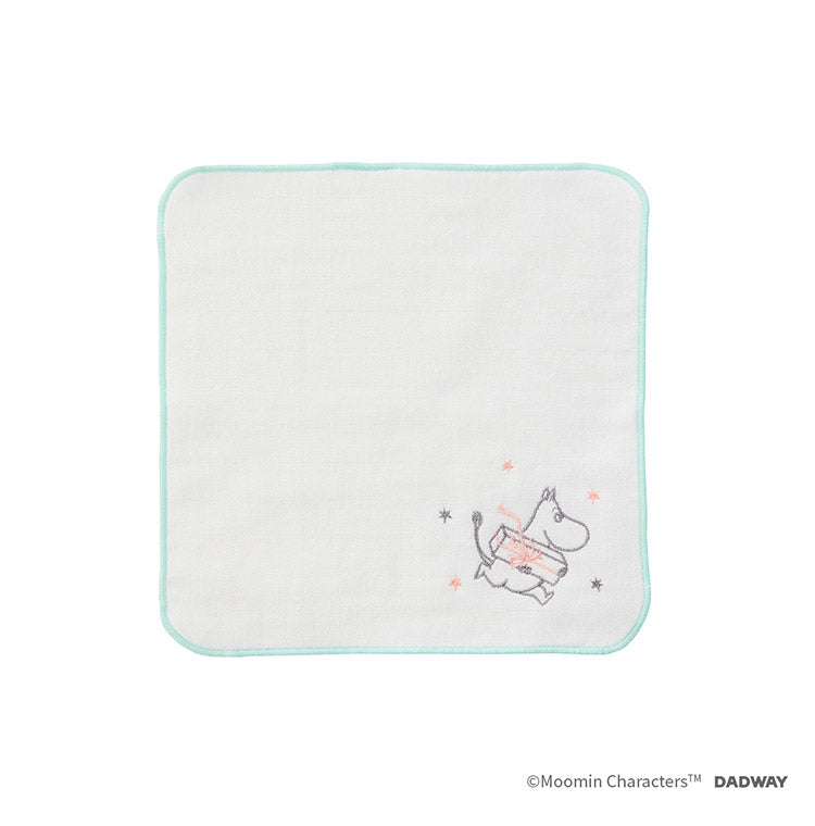 MOOMIN BABY ギフトセット M ニョロニョロ ムーミン ムーミンベビー スタイ ブルマ ガーゼハンカチ にぎにぎスティック 4点セット 出産祝い ギフト プレゼント ベビー用品 赤ちゃん かわいい