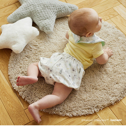 MOOMIN BABY ギフトセット M ニョロニョロ ムーミン ムーミンベビー スタイ ブルマ ガーゼハンカチ にぎにぎスティック 4点セット 出産祝い ギフト プレゼント ベビー用品 赤ちゃん かわいい