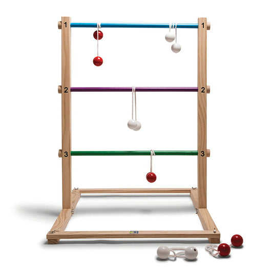 BSラダーゲーム BSToys ボールゲーム おもちゃ 木製 対戦 ボール ビーエストイズ 外遊び アウトドアトイ 対戦ゲーム ボール 木のおもちゃ 小学生 6歳から