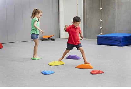 GONGE ゴンジ リバーストーンズ 踏み石 大小 6個セット バランス バランスストーン 玩具 室内遊び おもちゃ キッズ おうちで運動 子ども