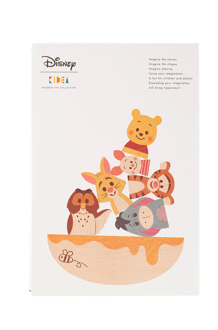 KIDEA くまのプーさんとなかまたち Disney バランスゲーム くまのプーさん 積み木 おもちゃ つみき こども 子ども 子供 キッズ ベビー 知育玩具 教育