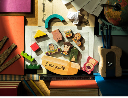 KIDEA トイストーリー Disney バランスゲーム 積み木 おもちゃ つみき こども 子ども 子供 キッズ ベビー 知育玩具 教育