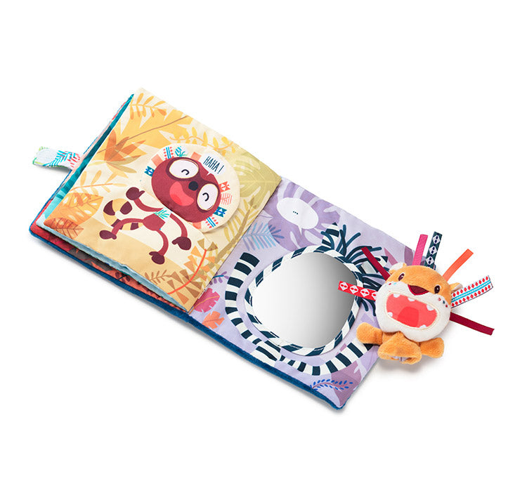 Lilliputiens 布絵本 ブック 知育玩具 おもちゃ 誕生日プレゼント 出産祝い 絵本 えほん バースデー ベビー 絵本おもちゃ 知育 玩具 かわいい 室内