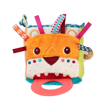 Lilliputiens アクティビティキューブ ライオンのジャック 知育玩具 おもちゃ 誕生日プレゼント 出産祝い バースデー ベビー 知育 玩具 かわいい 音遊び 赤ちゃん