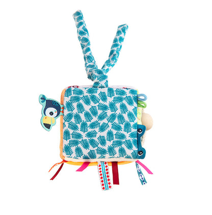 Lilliputiens アクティビティキューブ ライオンのジャック 知育玩具 おもちゃ 誕生日プレゼント 出産祝い バースデー ベビー 知育 玩具 かわいい 音遊び 赤ちゃん