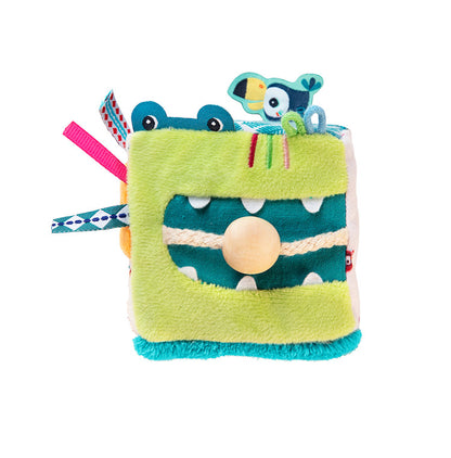 Lilliputiens アクティビティキューブ ライオンのジャック 知育玩具 おもちゃ 誕生日プレゼント 出産祝い バースデー ベビー 知育 玩具 かわいい 音遊び 赤ちゃん