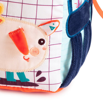 Lilliputiens アクティビティサウンドキューブ リリピュション 知育玩具 おもちゃ 誕生日プレゼント 仕掛けおもちゃ ハーフバースデー 出産祝い