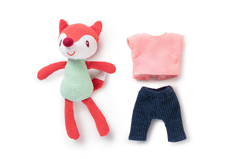 Lilliputiens はじめてのなかよし家族 アリス リリピュション ごっこ遊び ぬいぐるみ おもちゃ 誕生日プレゼント 仕掛けおもちゃ ハーフバースデー 出産祝い 布おもちゃ 布製